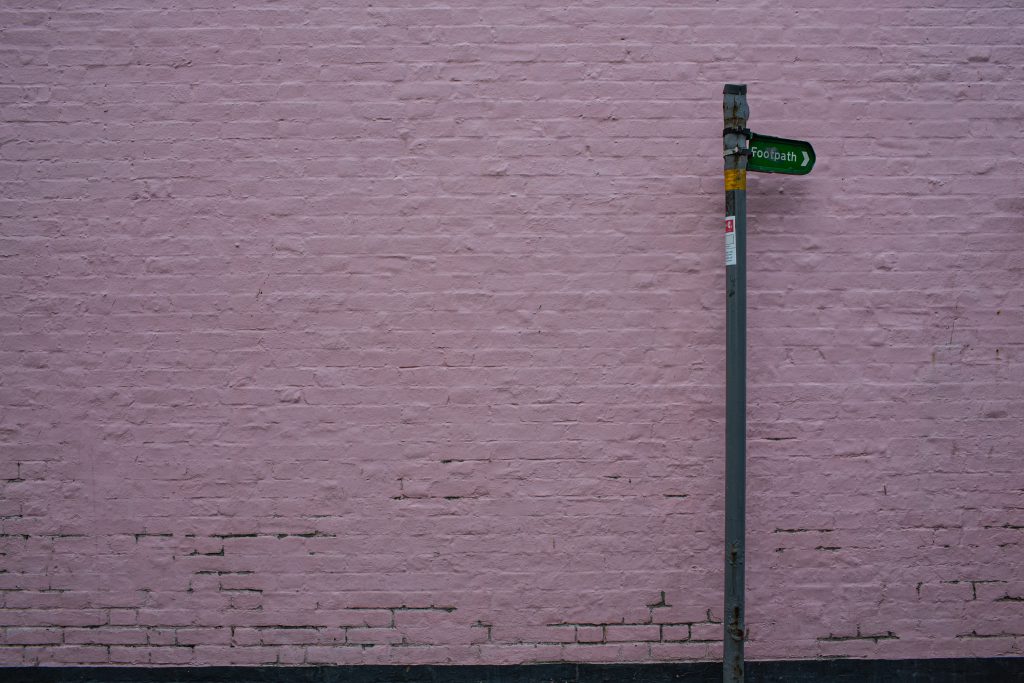 Pink wall